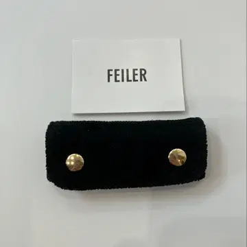 FEILER 블랙 스냅 버튼 부착