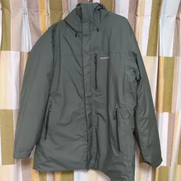 [새상품] mont-bell 후드 부착 다운 자켓 올리브 그린