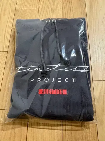 timelessz PROJECT AUDITION 타입 후드티