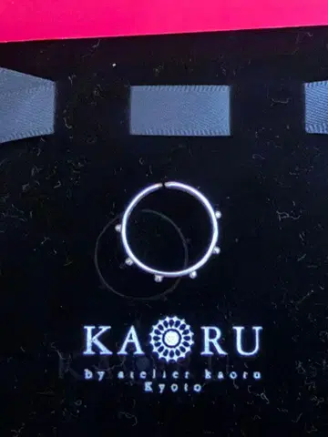 KAORU 도트 실버 반지
