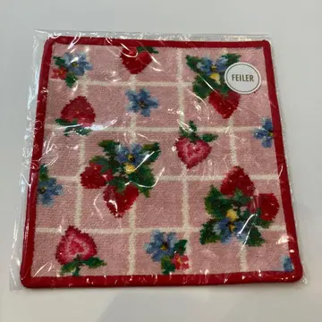 FEILER 딸기 디자인 손수건