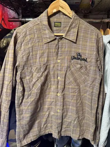 Tenderloin 체크 무늬 셔츠