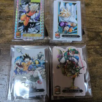 드래곤볼 1 복권 F상 아크릴 스탠드 4세트