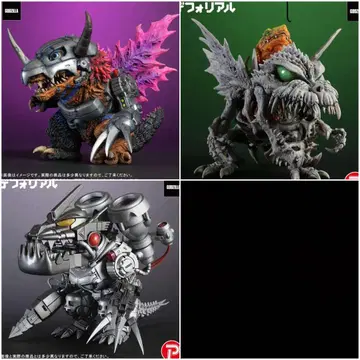 고질라 vs 디지몬 디포리얼 3종 세트