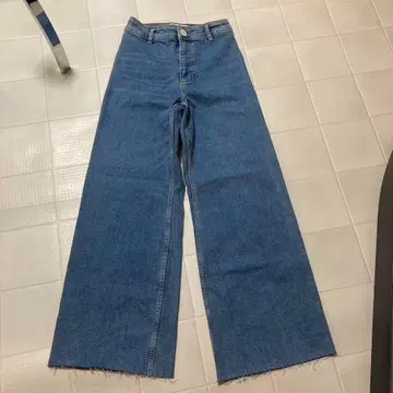 자라 마린 스트레이트 데님 팬츠 [ 새상품급 ]