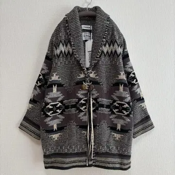 FRAMeWORK COOHEN 별주 네이티브 자카드 가운