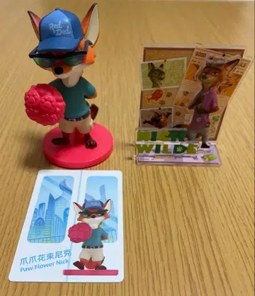 주토피아 zootopia POPMART 아크릴 스탠드 닉