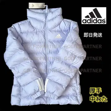 M 당일 발송/새상품 15400엔/아디다스/여성용/두꺼운 원단/패딩 자켓
