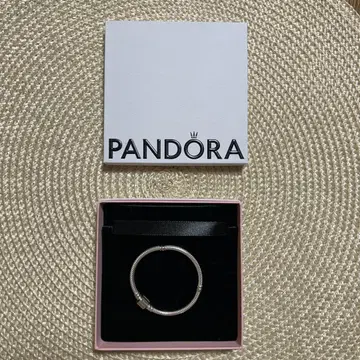 판도라 실버 팔찌 15cm