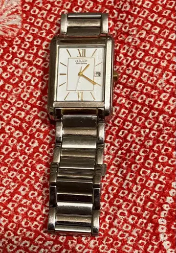 CITIZEN 쿼츠 시계 실버