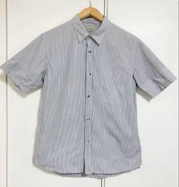 MARGARET HOWELL (마가렛호웰) 반팔 스트라이프 셔츠 M