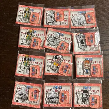 원피스 아크릴 mini 피규어 묶음 판매