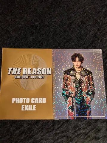 EXILE THE REASON 포토 카드 2025 시크릿