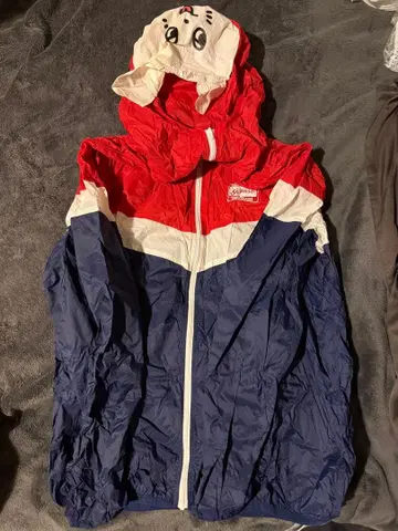 큐소네코가미 포켓터블 블루종 M 사이즈 바스락 점퍼