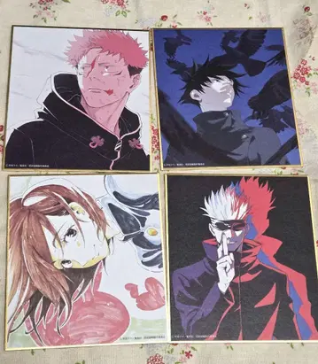 주술회전 애니메이션 주술회전전 시부야 사변 블라인드 미니 색지