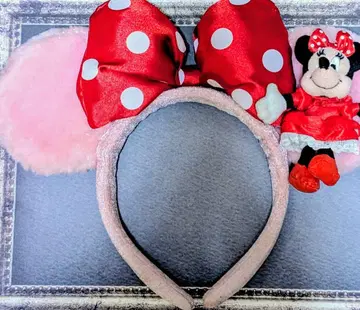 미니 머리띠 핑크