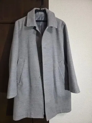 JUNRED 그레이 스텐카라 코트