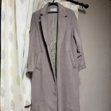 LILY BROWN 그레이 롱 코트