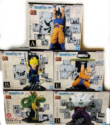 제일복권 드래곤볼 40th A B D E 라스트 원상 피규어 5체