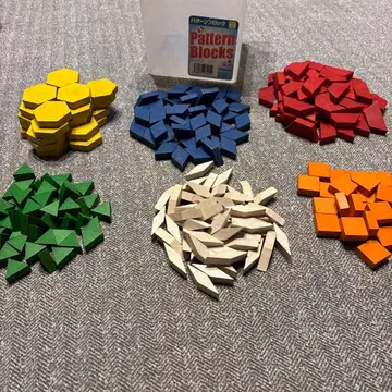 패턴 블록 세트 248 피스