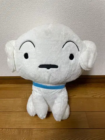 짱구는 못말려(크레용 신짱) 빅 봉제 인형 화이트