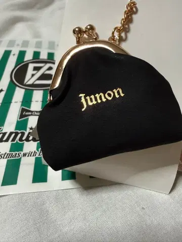 BE:FIRST 준온 가마구치형 동전 지갑 블랙