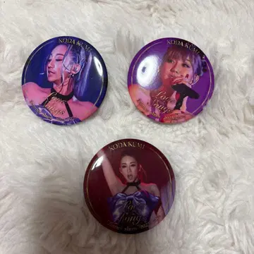 코다 쿠미 콘서트 캔뱃지 3종 세트