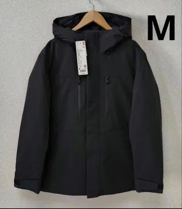 미사용 새상품 유니클로 하이브리드 다운 후드티