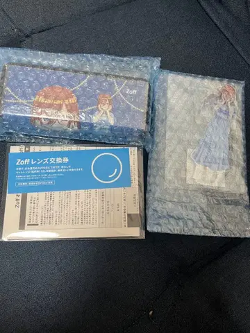 5등분의 신부 나카노 미쿠 Zoff 콜라보 안경 풀컴프 안경 새상품