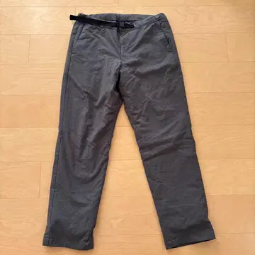 유니클로 웜 팬츠 방풍 엑스트라 웜 이지 팬츠 그레이 M