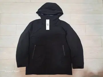 [새상품] 유니클로 +J 하이브리드 다운 오버사이즈 파카 (블랙)