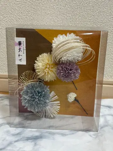 꽃 장식 헤어콤 세트