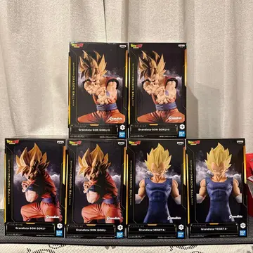 드래곤볼 그란디스타 grandista 손오공 베지터 6체 세트