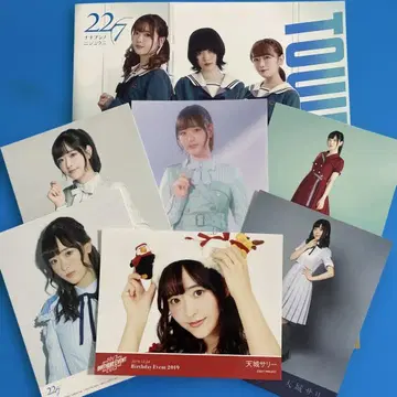 아마기 사리 22/7 포트레이트 사진 6장, 타워 레코드 프리페이퍼