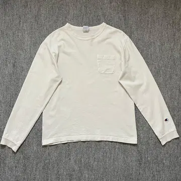 Champion 챔피온 USA제 헤비 웨이트 포켓 롱T M