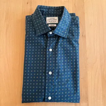 UNITED ARROWS TOKYO 슬림핏 긴팔 셔츠 올 패턴