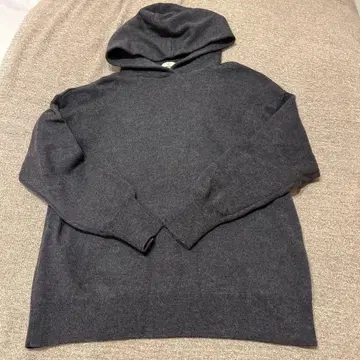 자유구 니트 후드티