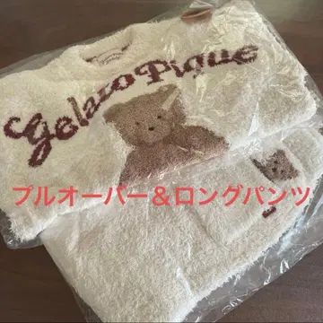 gelato pique 젤라토 스노우 베어 자카드 풀오버 & 롱팬츠