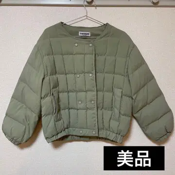 컨디션 최상 다운 자켓 민트 그린