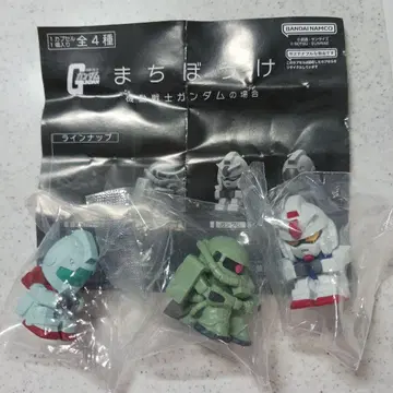 기다림 건담 기동전사 건담의 경우 자쿠 건담 짐 3개 세트