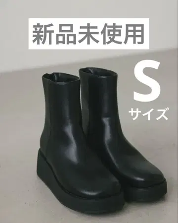 STYLEMIXER 스타일믹서 플랫폼 미들 부츠 블랙