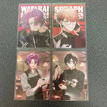 니지산지 VOLTACTION 카레 오리지널 카드 4종 세트