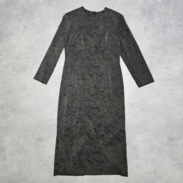 올 패턴 롱 원피스 9호 일본제 고급 시크