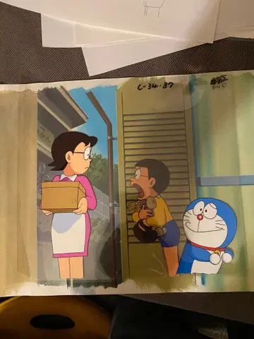 도라에몽 애니메이션 셀화