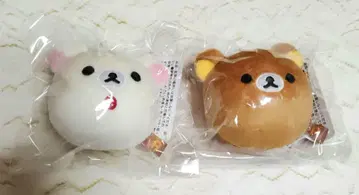 리락쿠마 코리락쿠마 므규므규 봉제 인형 2체 세트