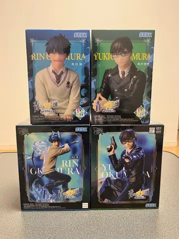 청의 엑소시스트 오쿠무라 린 유키오 피규어 4체 세트