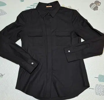 새상품급 띠어리 울 셔츠 4 브라운