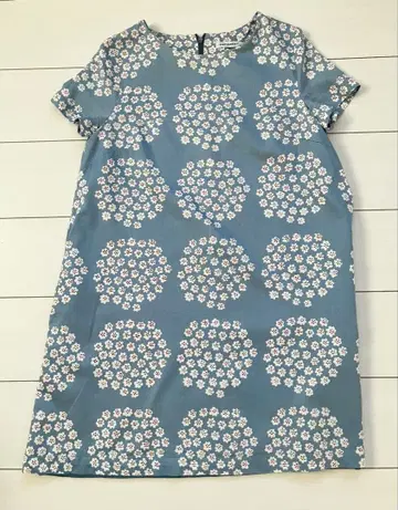 마리메꼬 푸케티 반팔 무릎 기장 원피스 38