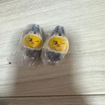 스키즈 가챠 츳마인데츠나게테 마스코트 2개 세트