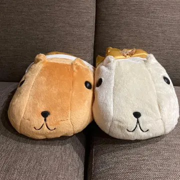 카피바라 봉제 인형 2개 세트